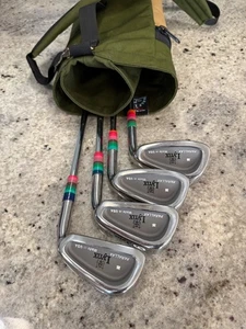 RARE Lynx golf USA Sunday Set, BB&F, Halflight Bag, Star Grips! - Picture 1 of 7