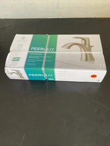 Peerless - Single Handle Lavatory Faucet - Brushed Nickel - P1535LF - BN M15 - Picture 1 of 6