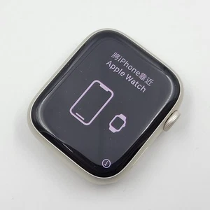 Apple Watch Series 7 3J411LL/A Cellular 45mm Starlight - Photo 1 sur 8