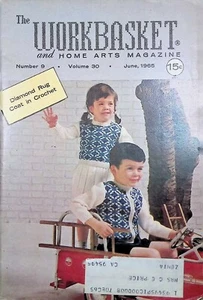 Workbasket Magazine June 1965 Home and Needlecraft Ideas and Projects - Picture 1 of 3