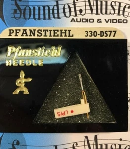 NEW Pfanstiehl 330-DS77 Diamond Needle Stylus Dual Needle 330DS77 ELAC dnm 106 - Picture 1 of 5