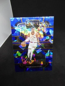 2023-24 Select Victor Wembanyama Concourse Blue Cracked Ice Prizm #87 RC Rookie - Bild 1 von 13