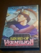 Sword of Vermilion Mega Drive megadrive pal CIB Vermillion Sega RPG