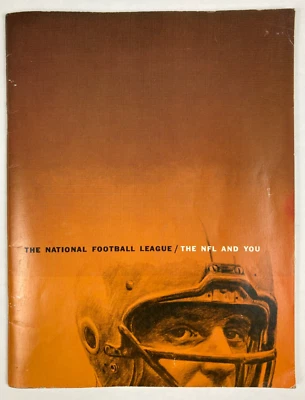 1961 THE NFL AND YOU Yearbook Media Guide First Year Minnesota Vikings Inaugural - Image 1 of 4