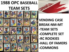 1987 OPC O-PEE-CHEE BASEBALL SINGLES #201-396-U PICK-FRESH VENDING NM/MT-L@@K!!
