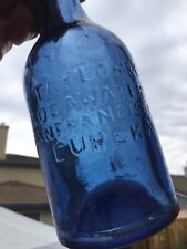 Rare antique applied top iron pontil Taylor & co soda water bottle san francisco