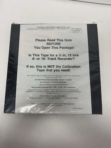 Magnetic Reference Laboratory ( MRL ) 31J219 1/2" Calibration Tape - Picture 1 of 9
