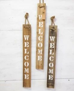 Türschild Welcome Holz Maritim Holzschild Landhausstil - Bild 1 von 5