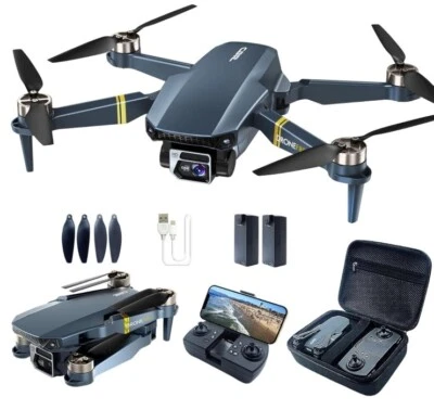 Brushless Motor Drone, 40+ mins Flight Time, Wi-Fi FPV, 120°Wide-Angle 4K HD Cam - Image 1 of 4