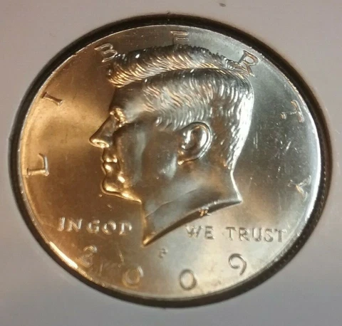 2009 Kennedy P&D Half Dollars - BU - Uncirculated Cover
