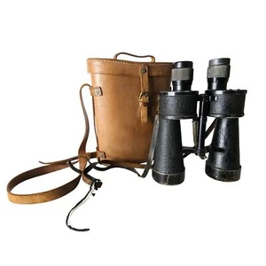 WW2 German Military U-Boat Binoculars 7x50 Beh Leitz Naval Field Glasses - Picture 1 of 24
