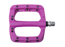 HT composite flat sealed bearing pedals pink/green/purple PA03A