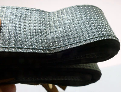 Correa para el cuello de cámara gris verde azulado de 4 cm de ancho con liberación rápida Foto 1 de 4