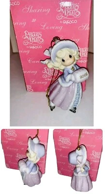 Precious Moments May Your Holidays Sparkle W/Joy Year 2002 Ice Skating Figurine  - Image 1 of 3