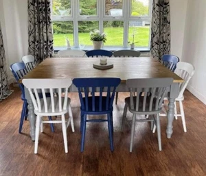 Solid Pine Handmade Tables BARE WOOD - Picture 1 of 14