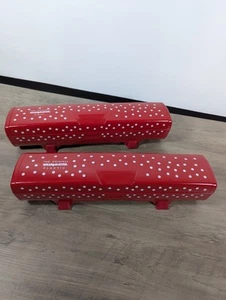 Wrap Master Spender 2er Set Kunststoff / Folie / Papier WM1500 - rot gepunktet - Bild 1 von 20