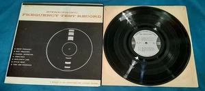 Stereophonic Frequency Test Record LP STR 100 ex CBS Laboratories - Imagen 1 de 4
