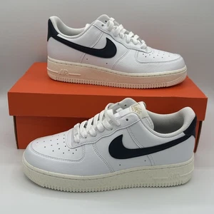Nike Air Force 1 '07 Next Nature Women's Size 8 White Navy Blue Obsidian - Picture 1 of 18
