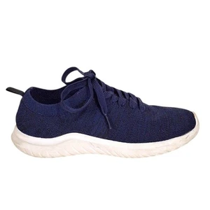 Cloudsteppers by Clarks Comfort Walking Shoes Womens 7.5 Blue Knit Lace-Up - Picture 1 of 10