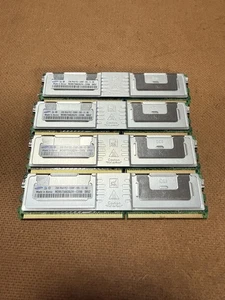 Qty 4 Samsung  2GB 2Rx8 PC2-5300F DDR2-667 ECC FB Server  RAM M395T5663QZ4-CE66 - Picture 1 of 2