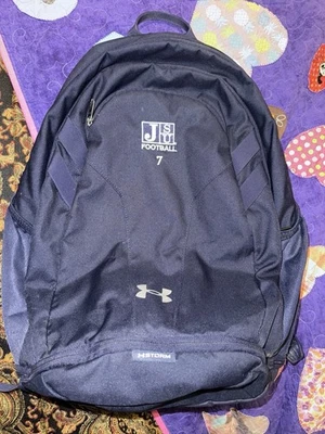 Under Armour Hustle 5.0 Jackson State Tigers Football Player Issued Backpack #7 - Image 1 of 4