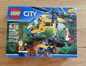 LEGO 60158 City Jungle Cargo Helicopter | New In Sealed Box
