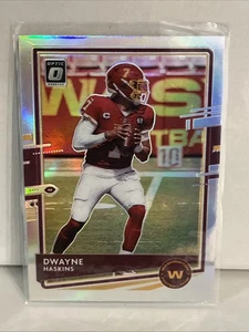 2020 Panini Donruss Optic Silver Holo Prizm Dwayne Haskins #98 Washington - Bild 1 von 2