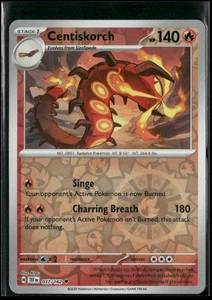 Pokemon Centiskorch #037/162 SV05: Temporal Forces Reverse Holo NM - Picture 1 of 2