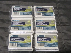 6- 2er Pack (insgesamt 12) Veranda's Aluminium Schienenhalterung (EPN-51229) mit Schrauben - Bild 1 von 11