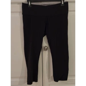 Lululemon Leggings Cortos Negros Para Mujer Atletismo Entrenamiento Yoga Pantalones - Imagen 1 de 5