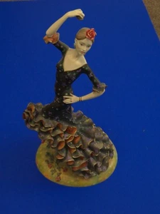 The Leonardo Collection dancing flamenco Figurine VGC 1997 - Foto 1 di 22