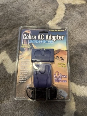 Adaptador de CA vintage Nintendo Game Boy Advance Cobra de Nuby - ¡NUEVO! Foto 1 de 2
