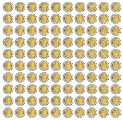 Mexico 5 Pesos, 2010, KM #925, Mint Commemorative, X 100 PCS - Image 1 of 4