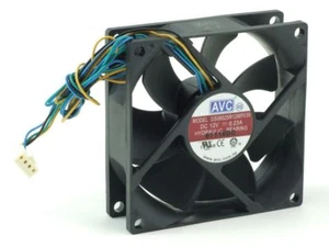 AVC DS08025R12M P038 CPU Cooler Fan/Fan Hydraulic Bearing 80mm 12V 0.23A 4Pin - Picture 1 of 1