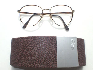 Skaga Binky Sunglasses Eyeglass Frame&Case 563 Metal Demi-Amber P3 Frame 54/20 - Picture 1 of 9