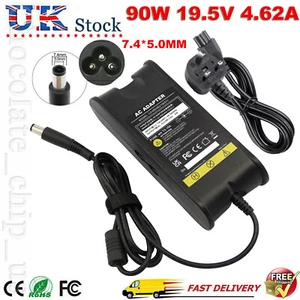 90W For Dell Latitude E Inspiron Studio Laptop AC Adapter Charger PA-10 Family - Picture 1 of 14