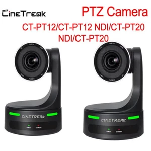 Cinetreak CT-PT12/CT-PT20 NDI PTZ Camera Live Streaming Webcam AI-Tracking 1080P - Picture 1 of 14