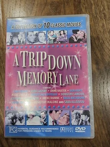 A Trip Down Memory Lane - 10 Classic Movies DVD Region 4 - Picture 1 of 1