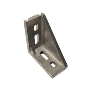 Winkel für Aluprofil  30 / 40 Nut 6 / 8 Profilverbinder Eckwinkel  28x58x58  - Bild 1 von 3