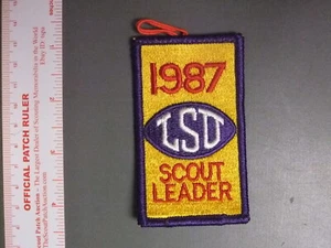 Usher calcio Boy Scout Louisiana State University Tigers 8407 mm - Foto 1 di 1