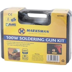 Kit Pistola Soldadora 230V, 100W con Soldadura y Fundente Kit Pistola Soldadora 100w - Imagen 1 de 2