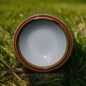 Haniwa Stein von Ranmaru Tangueray 8677 Runde Servierschale Braun 9,5/8" - Bild 1 von 6