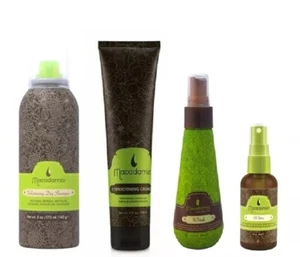 Macadamia Dry Shampoo, Smoothing Creme, No Tangle Spray & Luxurious Oil Spray - Picture 1 of 5