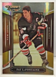 Pat LaFontaine 2008 Donruss Sports Legends Mirror GOLD Parallel #'d 25/25