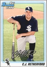 2010 Bowman Prospects Baseball Black #BP69 C.J. Retherford