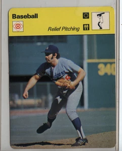 1978 BASEBALL SPORTSCASTER RELIEF PITCHING MIKE MARSHALL ITALIEN 03 005 41-03 - Bild 1 von 2