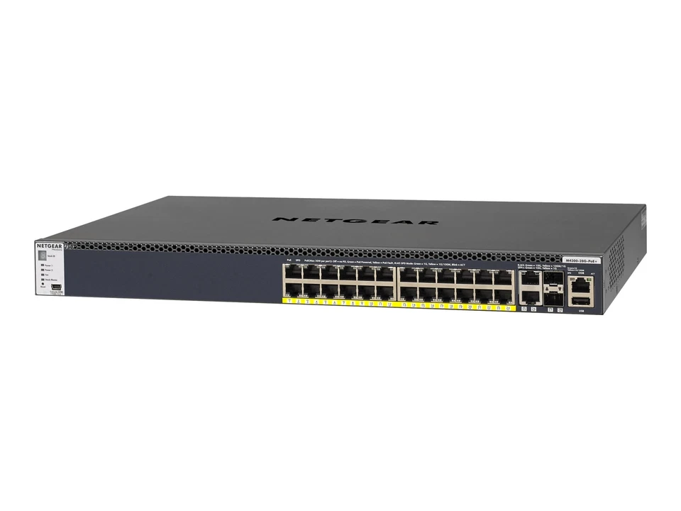 NETGEAR ProSAFE M4300-28G-PoE+ - Netzwerk Switch (GSM4328PA-100NES)