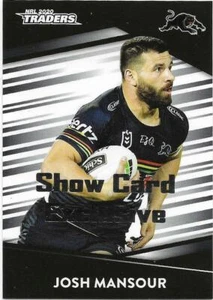 2020 Traders Show Card Exclusive (107) Josh MANSOUR Panthers - Picture 1 of 1