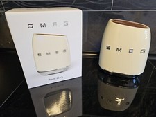 ❤️ SMEG ❤️ blocco coltelli blocco NUOVO IMBALLO ORIGINALE in crema stile retrò prezzo da nuovo 129,99 € ✅❤️