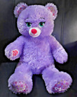 Build A Bear Disney FROZEN ANNA Plush Teddy Bear 16" Glitter BAB Purple Lilac